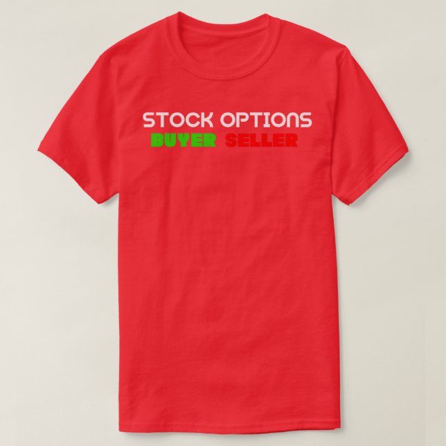 Stock Options Design T-Shirt (Design Front)