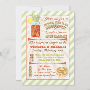 Stock the Bar Brunch and Bloody Marys Invitation