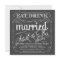 Stock the Bar Chalkboard Wedding Shower Invitation