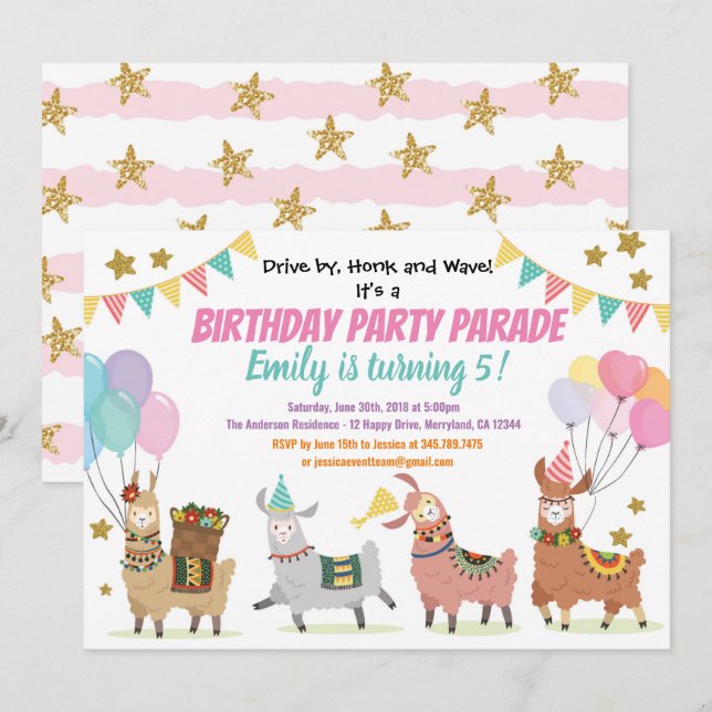 Stock The Bar Engagement Party White & Gold Invita Invitation (Front/Back)