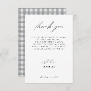Stock The Kitchen Boho Watercolor Thank You