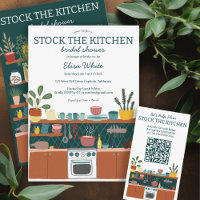 STOCK THE KITCHEN Bridal Shower Cute CUSTOM