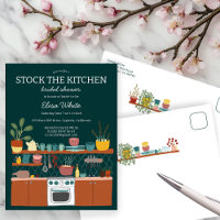 STOCK THE KITCHEN Bridal Shower Cute CUSTOM