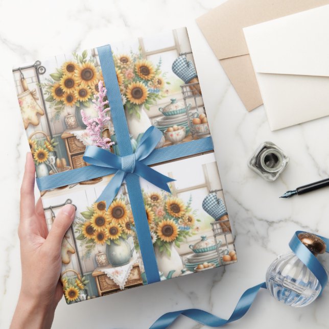 Stock the Kitchen Bridal Shower Wrapping Paper (Gifting)