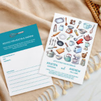 Stock the Kitchen Modern Couples Wedding Shower