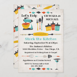 Stock the Kitchen Shower Invitations