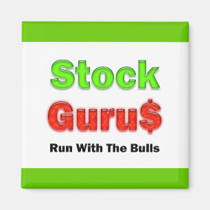 Stock Trader Red Magnet