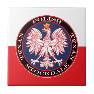 Stockdale Round Polish Texan Ceramic Tile