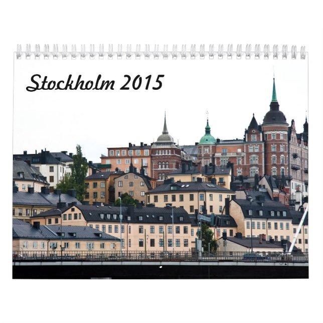 Stockholm 2015 calendar (Cover)