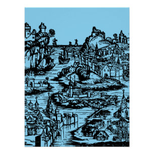 Stockholm capital and most populous city of Sweden Poster