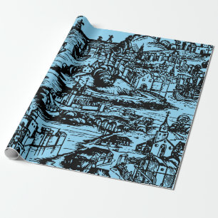 Stockholm capital and most populous city of Sweden Wrapping Paper