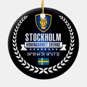 Stockholm Ceramic Ornament