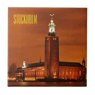 Stockholm City Hall, Sweden Tile