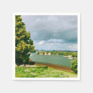 Stockholm Cityscape Napkin