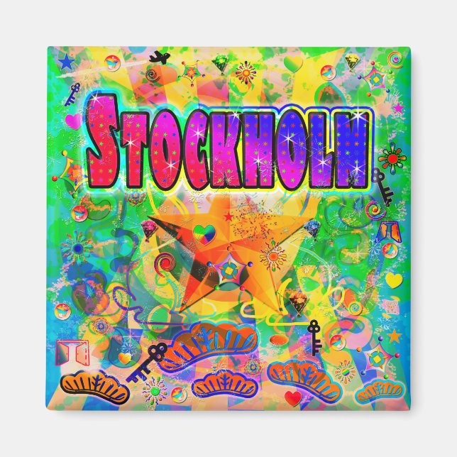 Stockholm Epoch Hour Magnet (Front)