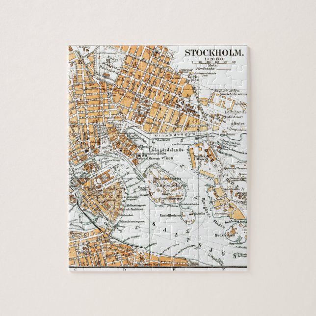 Stockholm Jigsaw Puzzle (Vertical)