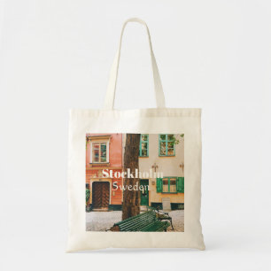 Stockholm Old Town, Gamla Stan, Sweden Souvenir Tote Bag