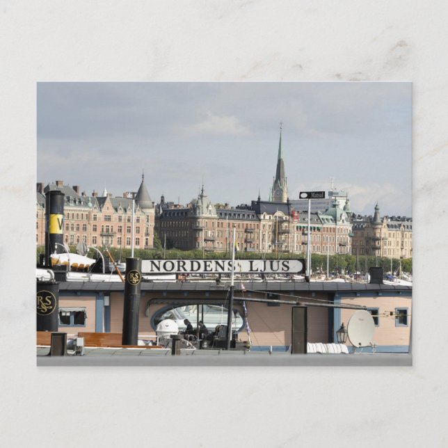 Stockholm Postcard (Front)