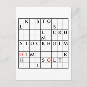 STOCKHOLM POSTCARD