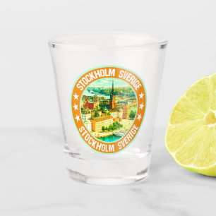 Stockholm shot glass