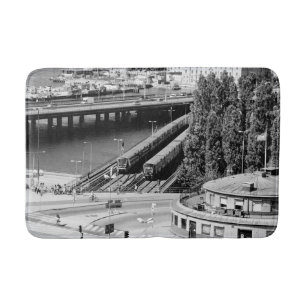 Stockholm slussen bath mat