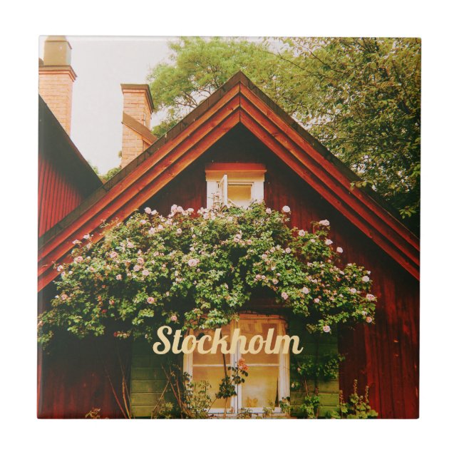 Stockholm, Södermalm, Sweden Ceramic Tile (Front)