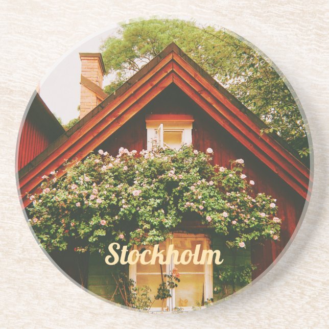 Stockholm, Södermalm, Sweden Coaster (Front)