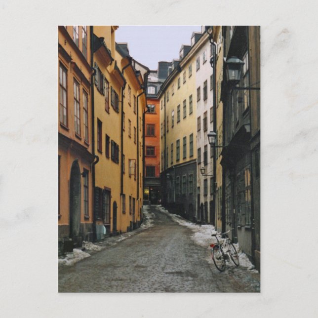 Stockholm Street Postcard (Front)