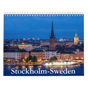 Stockholm-Sweden Calendar