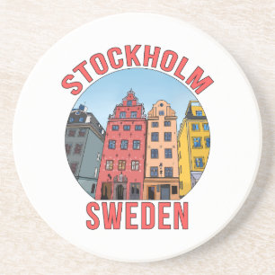 Stockholm Sweden Coaster