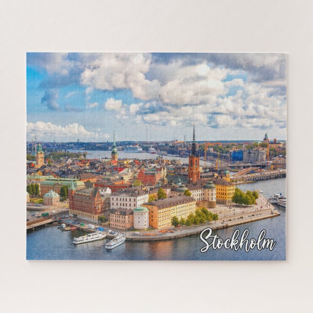 Stockholm, Sweden Jigsaw Puzzle (Horizontal)