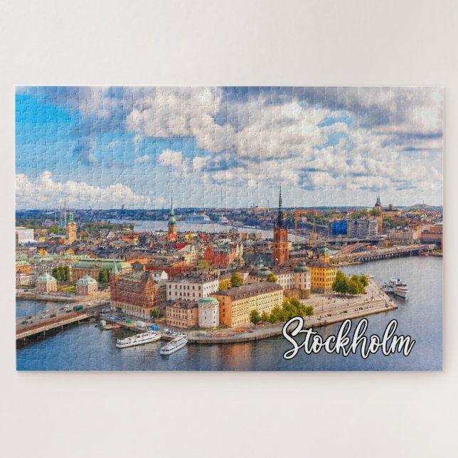 Stockholm, Sweden Jigsaw Puzzle (Horizontal)