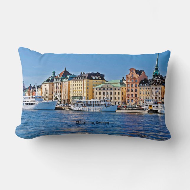 Stockholm, Sweden Lumbar Cushion (Front)