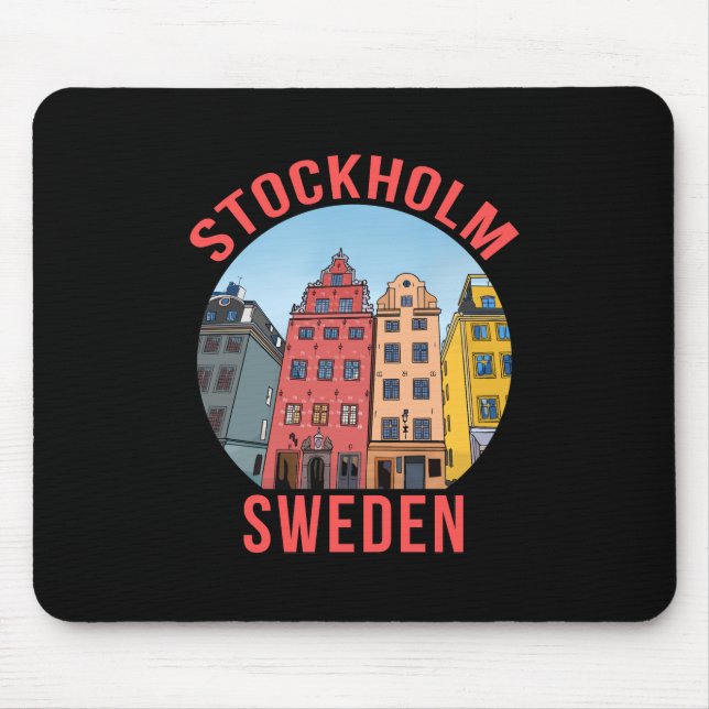 Stockholm Sweden Mouse Pad (Front)