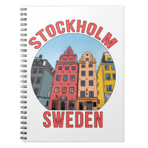 Stockholm Sweden Notebook