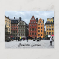 Stockholm Sweden Old Town Gamla stan Personalise