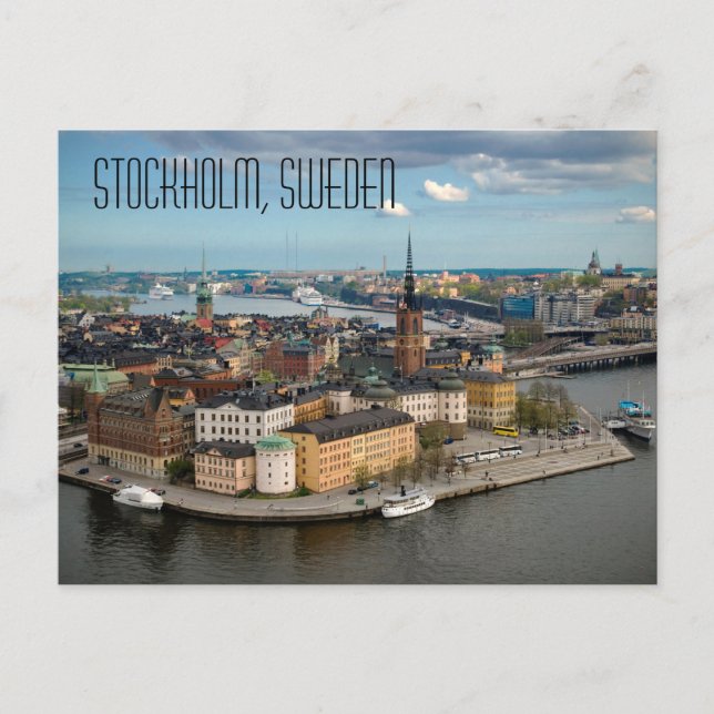 Stockholm, Sweden Postcard (Front)