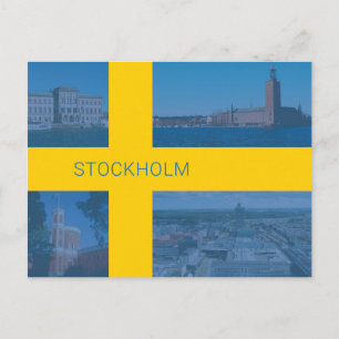 Stockholm - Sweden Postcard