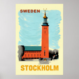 Stockholm, Sweden Poster
