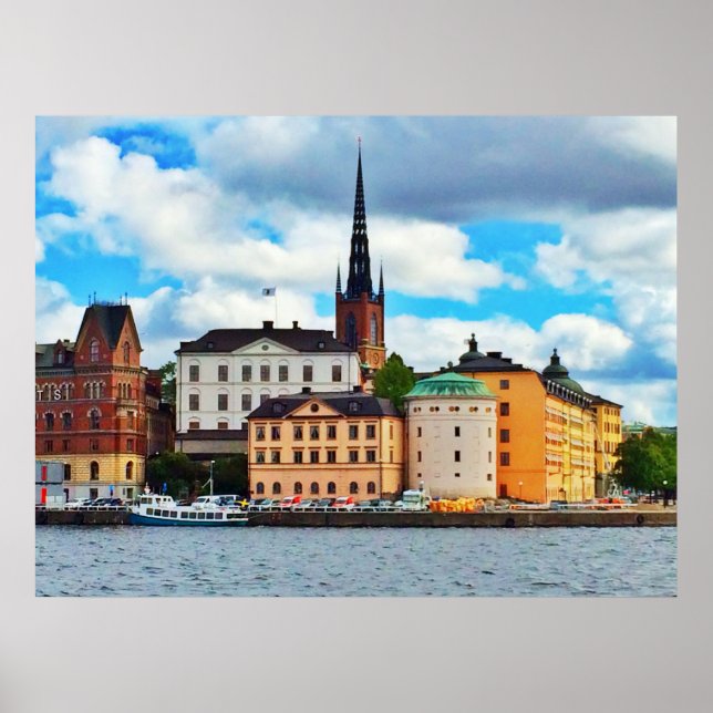 Stockholm, Sweden Poster (Front)