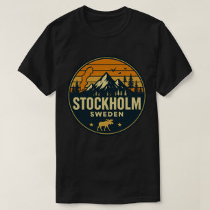 Stockholm, Sweden Sverige T-Shirt