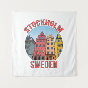 Stockholm Sweden Tapestry