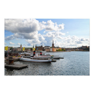Stockholm Sweden view Photo Print