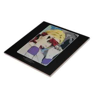 'Stockholm syndrome' Painting on a Ceramic Tile