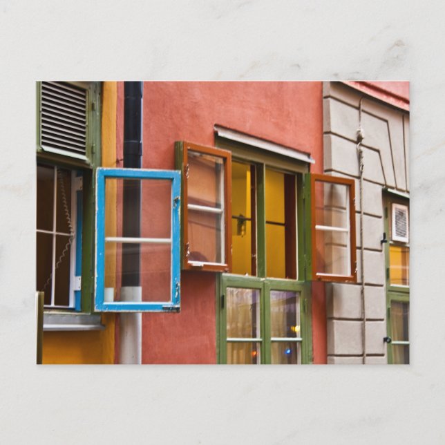 Stockholm windows postcard (Front)