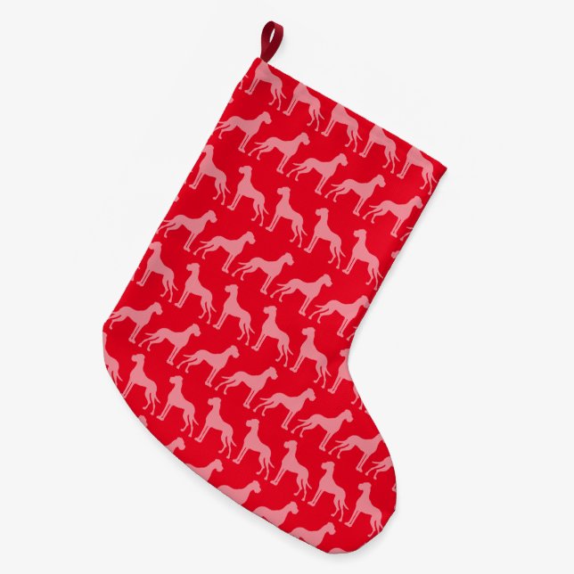 Stocking Great Dane Pattern (Front (Hanging))