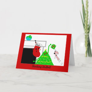 Stocking Stuffed! Holiday Card