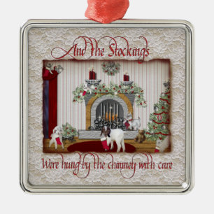 Stockings Hung Christmas Ornament