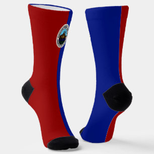 Stockton (California) city flag Socks