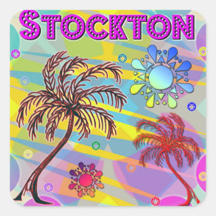 Stockton Happy and Hope Sticker